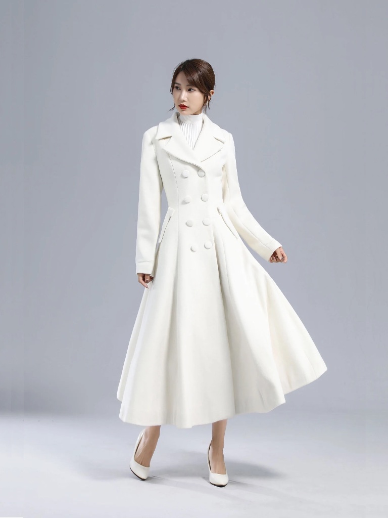 White Wool Coat